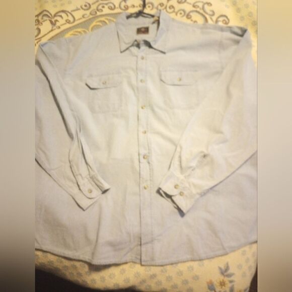 Wrangler long sleeve chambray button down shirt - Picture 11 of 11